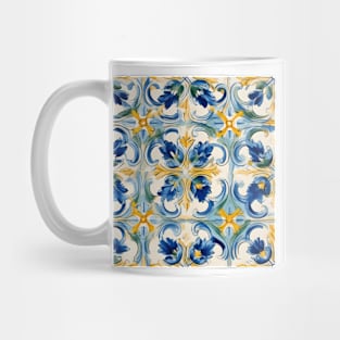 Italian Majolica Tile 11 Mug